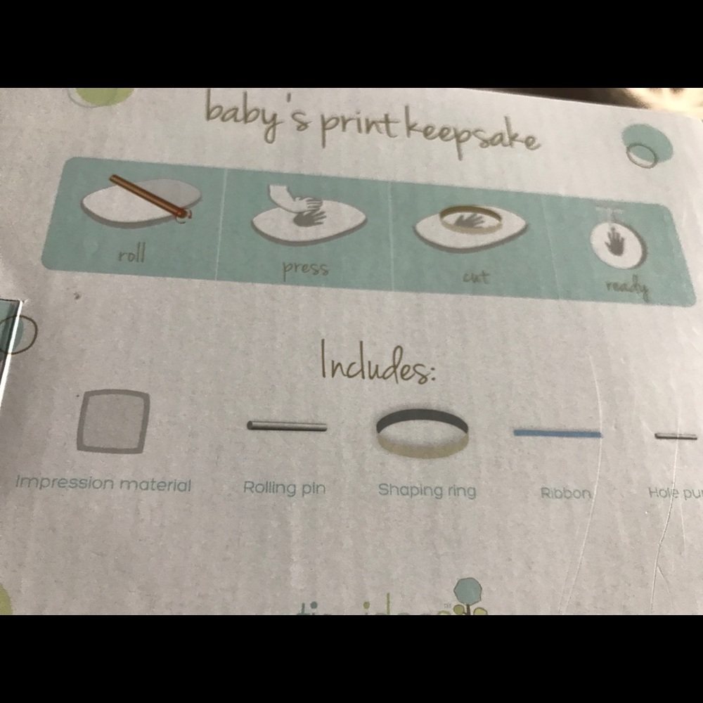 - Pearhead baby’s print keepsake, in box - Picture 5 of 5